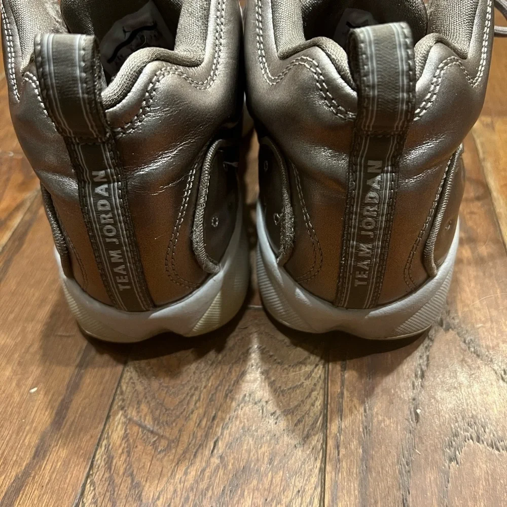 Kids Nike Jordan Jumpman Team II Sneakers in Sepia Stone